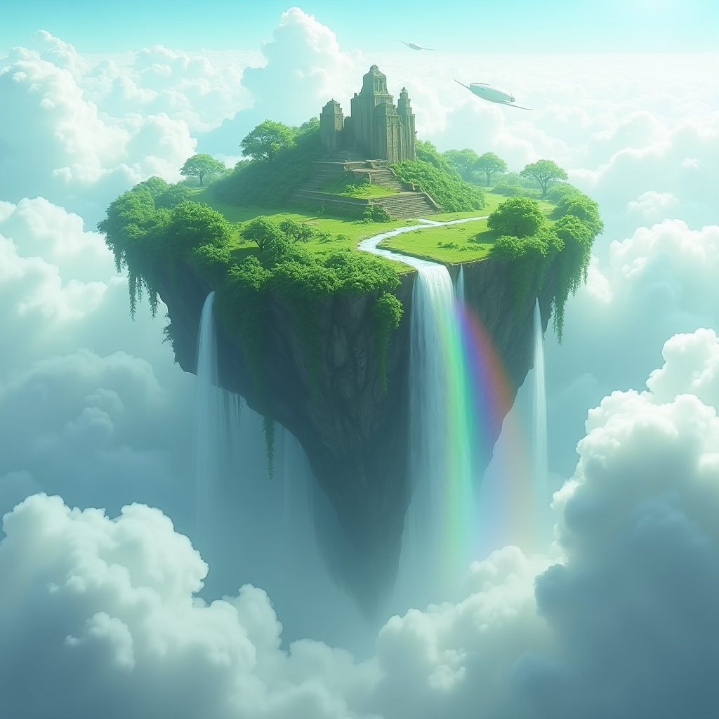 Floating Island in the Sky