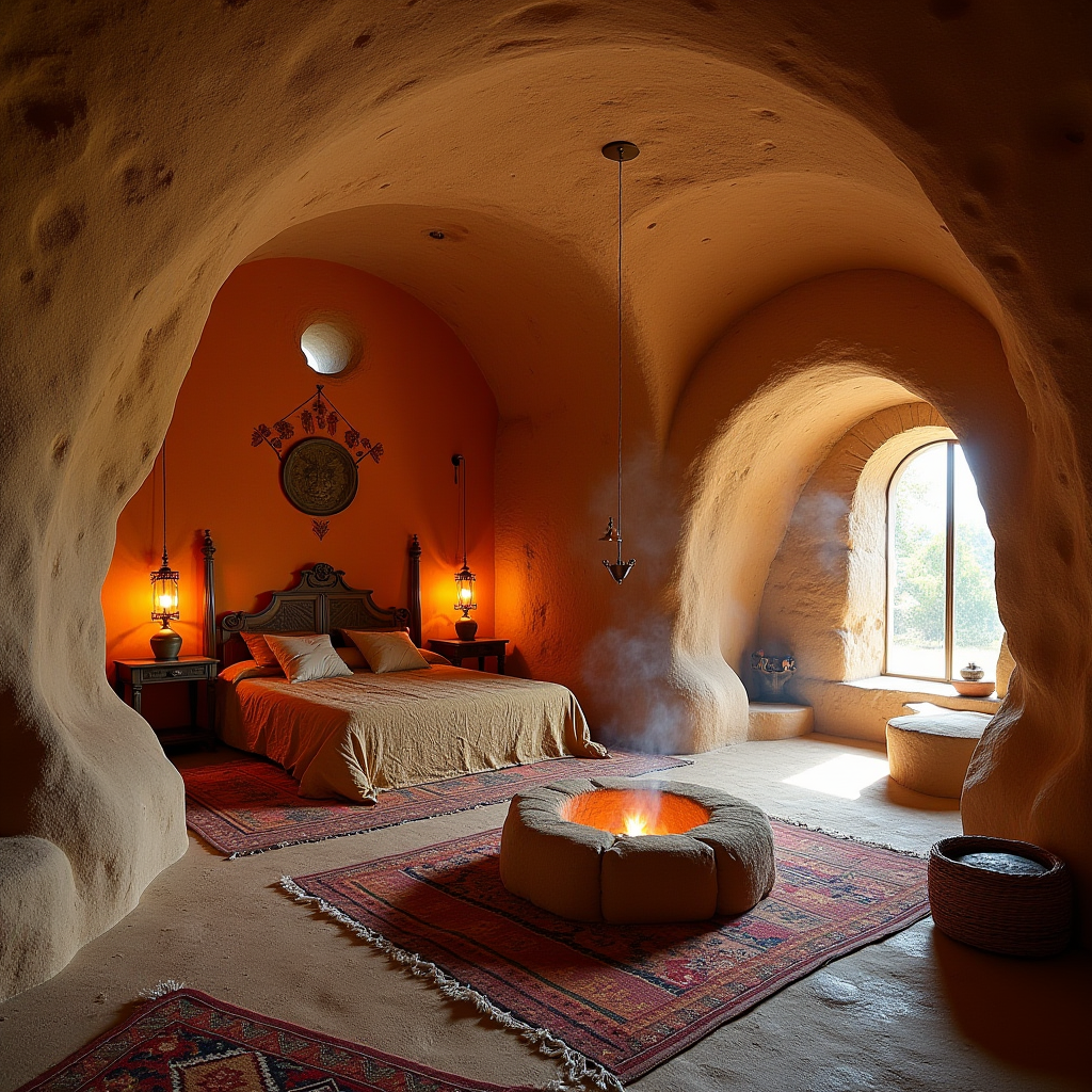 Cave Dwelling Home Interior