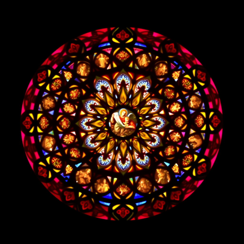Stained Glass Digital Window