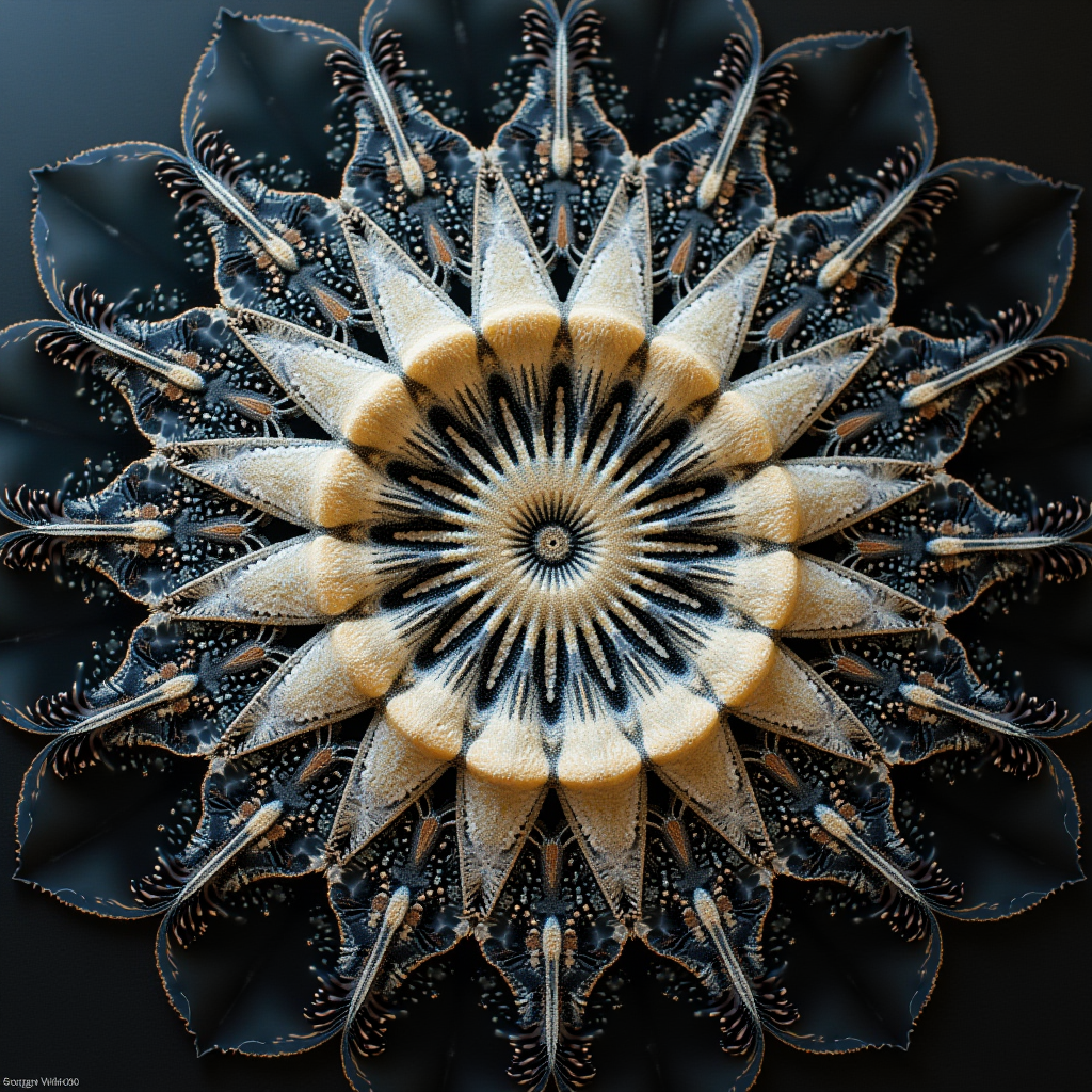 Cymatics Sound Pattern Visualization