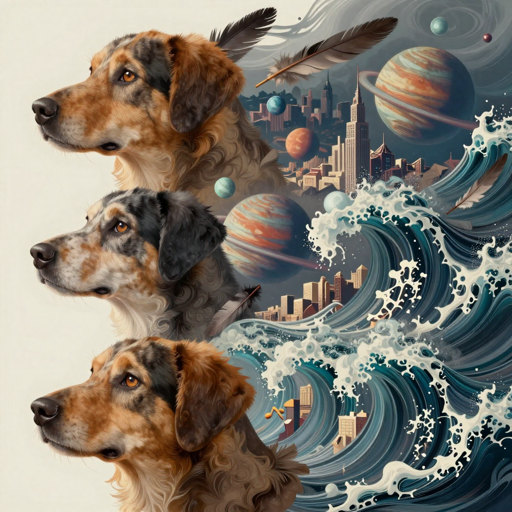 AI Hallucination Dream Cascade