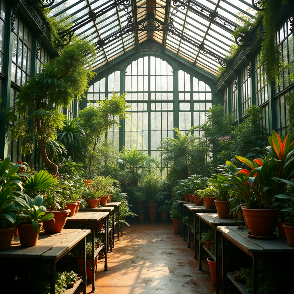 Victorian Greenhouse Conservatory