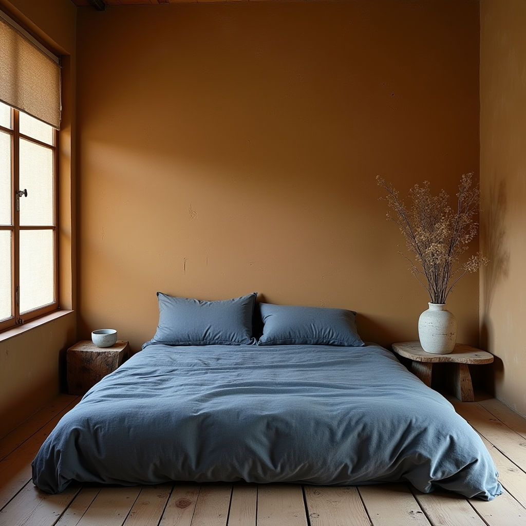 Wabi-Sabi Japanese Bedroom