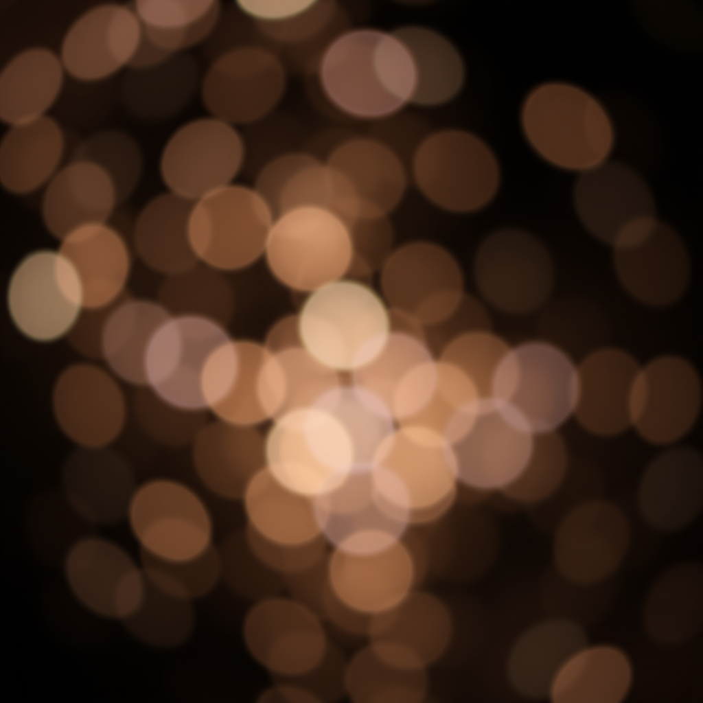 Bokeh Light Orbs Abstract