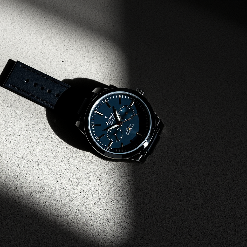 Minimalist Watch on Concrete