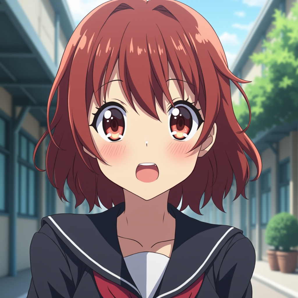 Anime Style Character Portrait