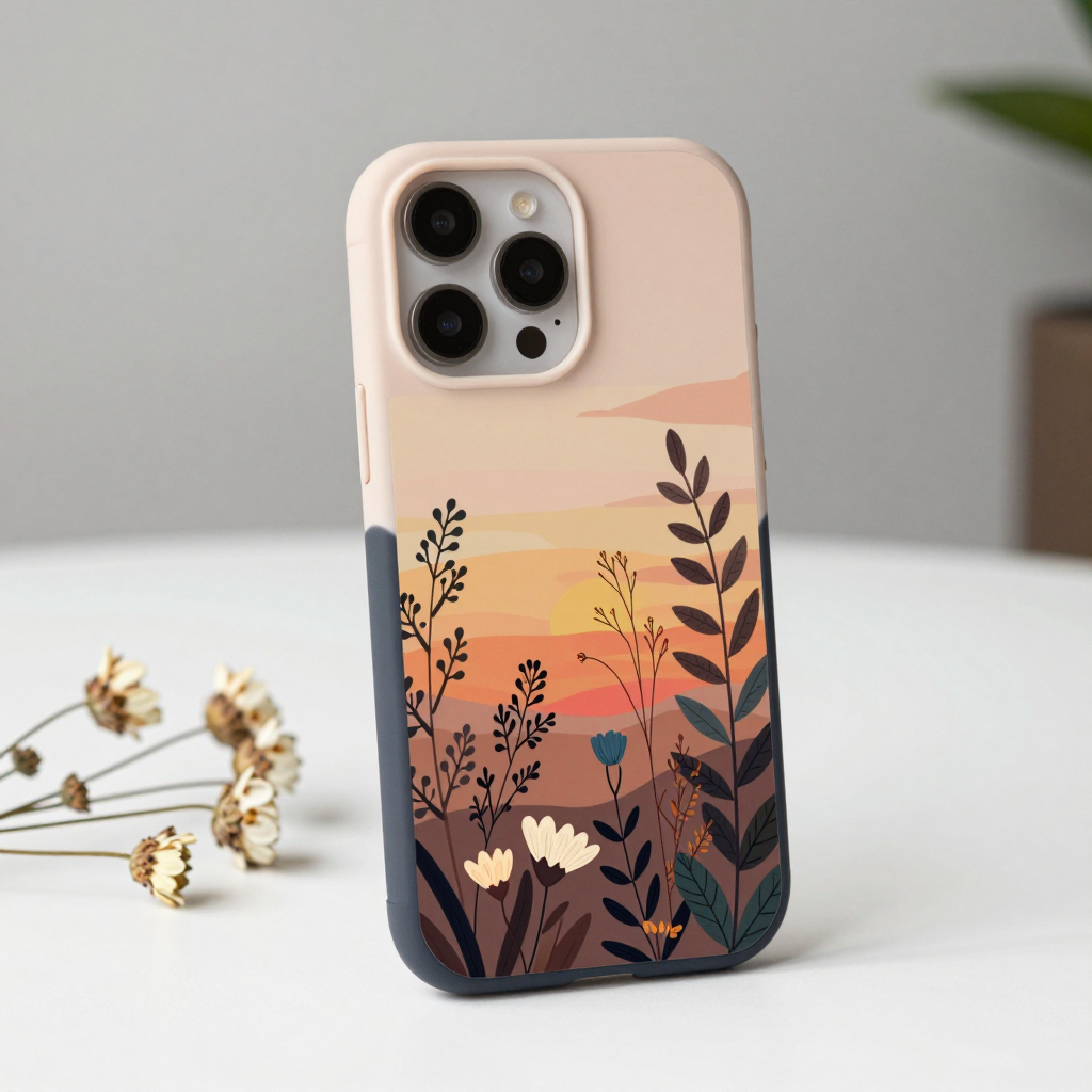 Phone Case Design Mockup