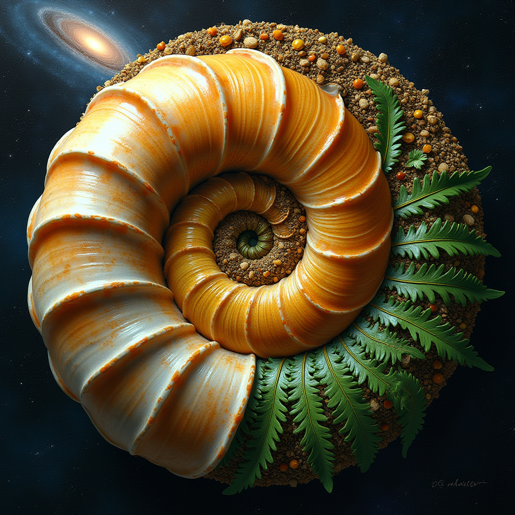 Fibonacci Spiral in Nature Abstract