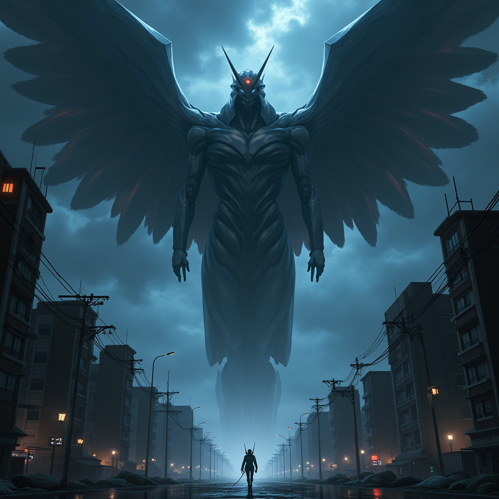 Evangelion Angel Attack City