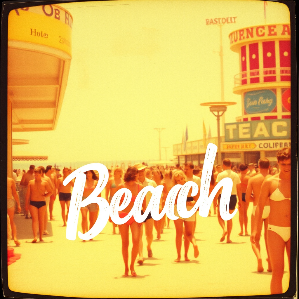 Vintage Summer Postcard