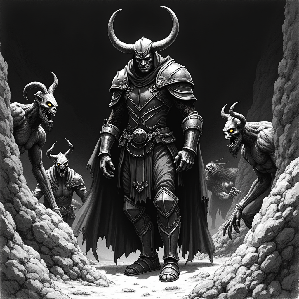 Berserk Dark Fantasy Panel