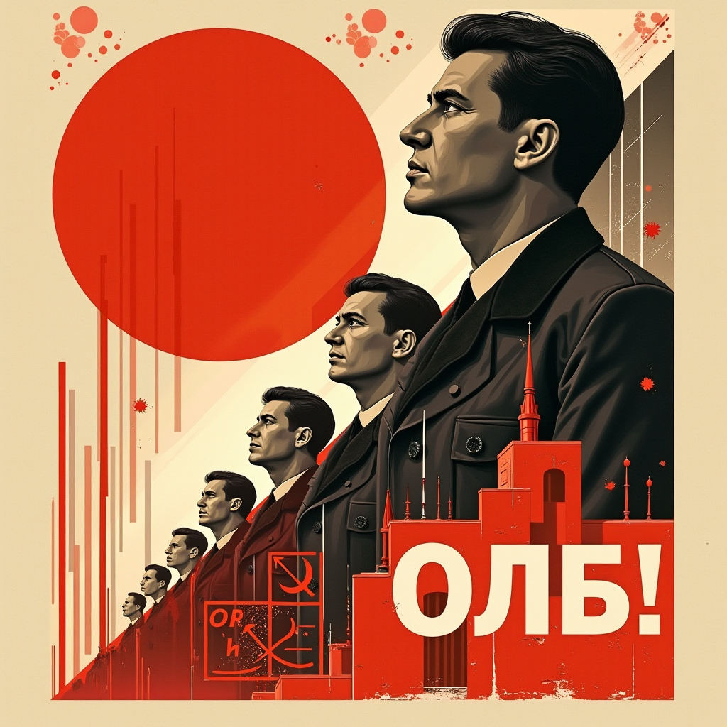 Constructivist Soviet Poster Design