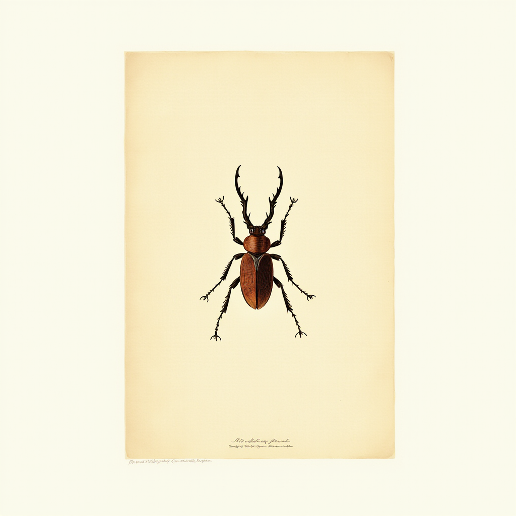 Vintage Scientific Illustration Plate