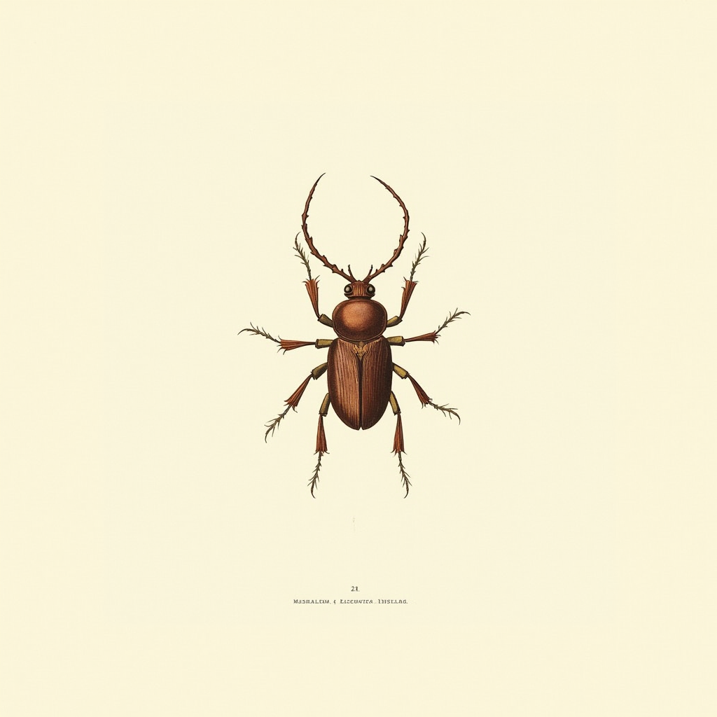 Vintage Scientific Illustration Plate