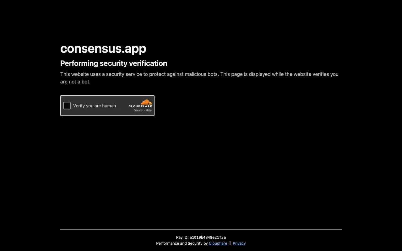 Consensus screenshot
