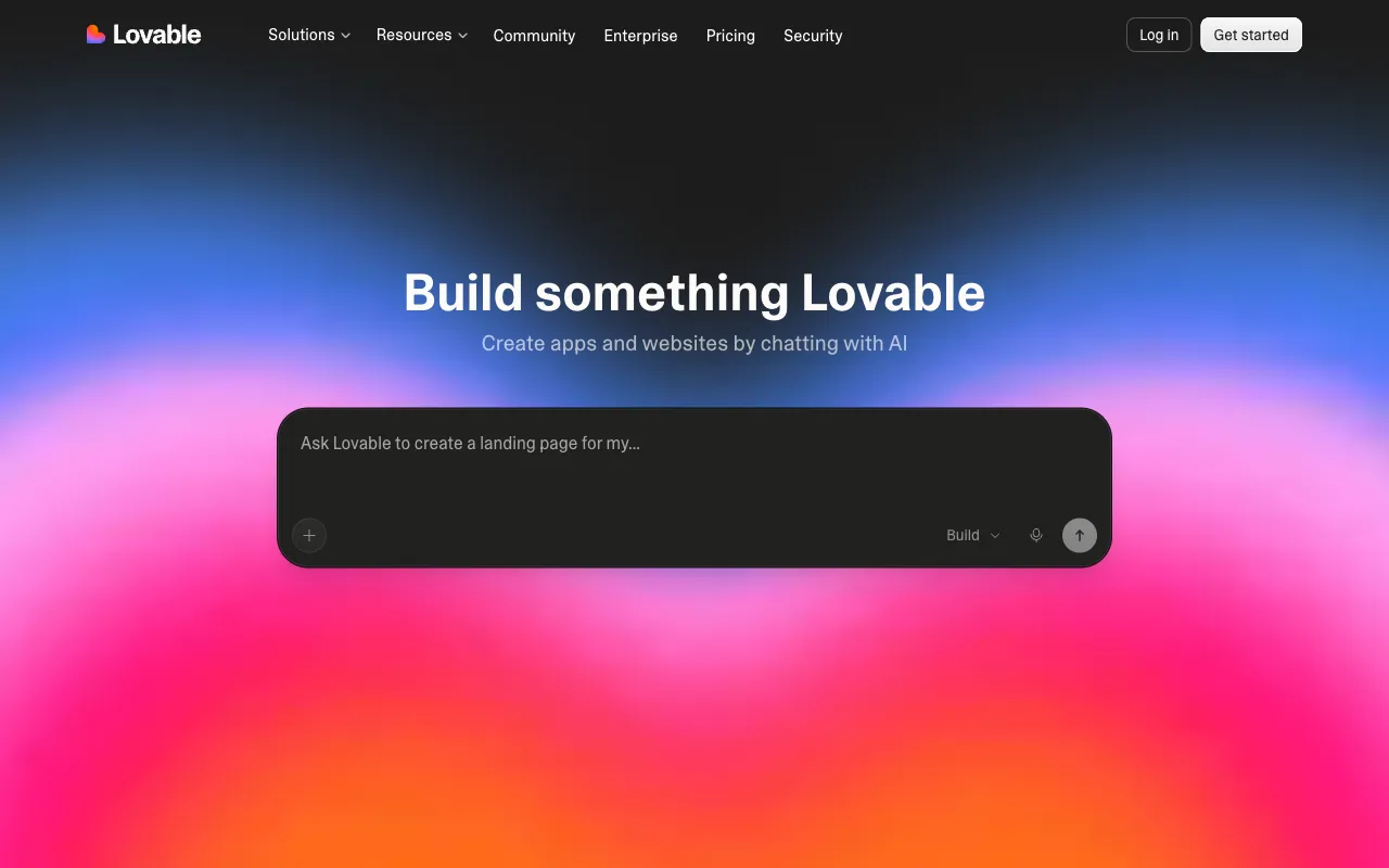 Loveable.dev screenshot