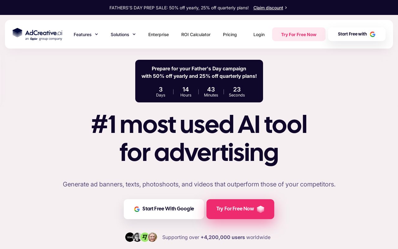 AdCreative.ai screenshot