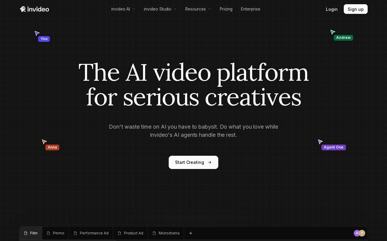 InVideo AI screenshot