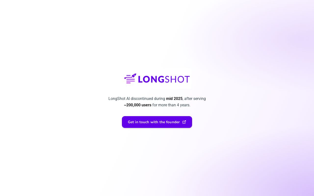 Longshot AI screenshot