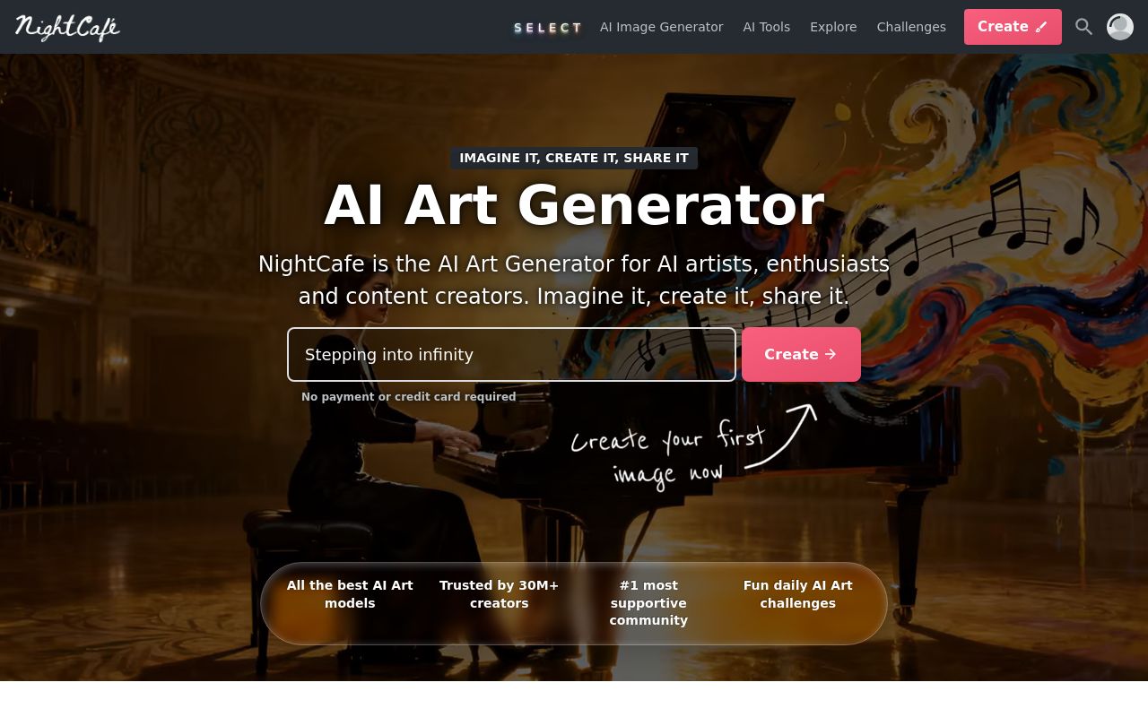 NightCafe screenshot