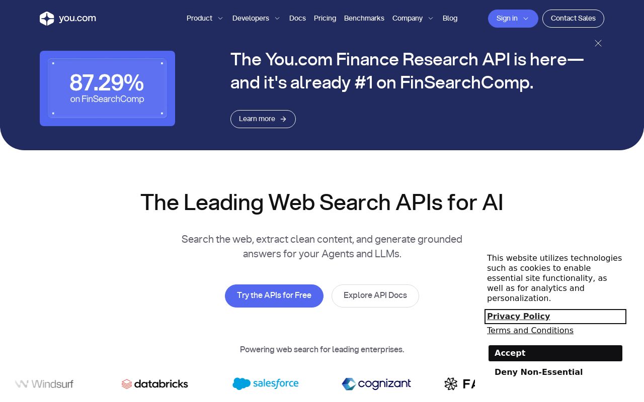 You.com screenshot