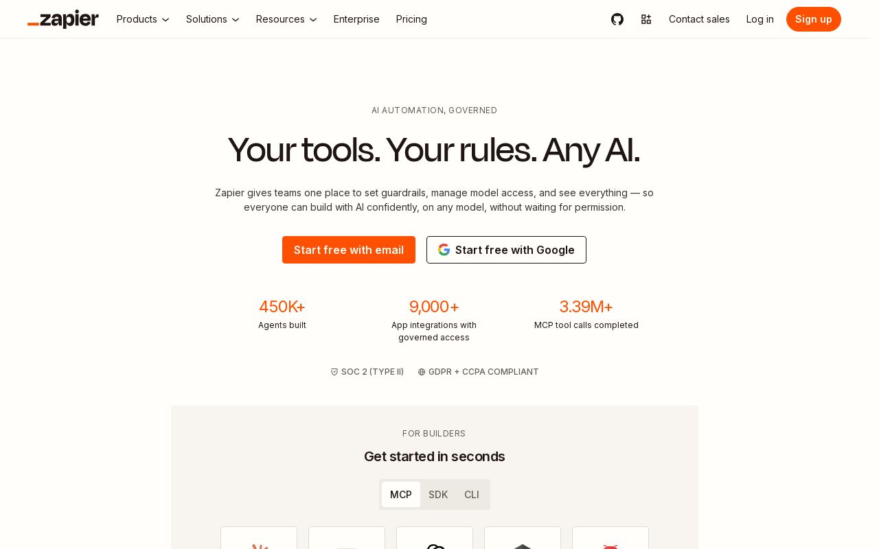 Zapier AI screenshot